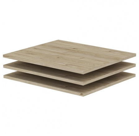 Prídavné police pre skriňu BERNO 120 Jackson Hickory