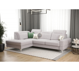 Rohová sedacia súprava MALIBU MINI 180X250 - voliteľný odtieň, ľavá