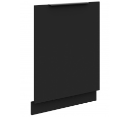 Dvierka na umývačku bez panelu SIENA - ZM 713x596, Čierna matná