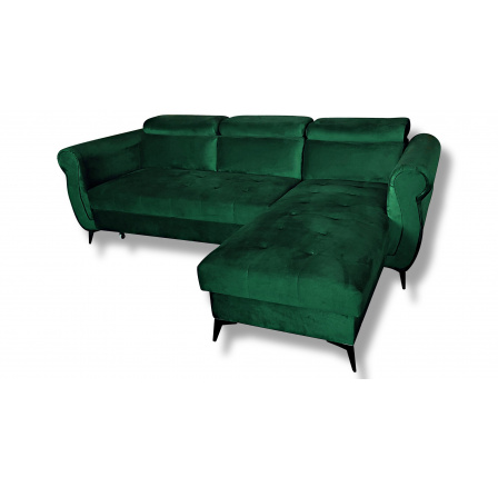 Rohová súprava POSSO Zelená Royal 33