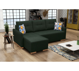 Rohová sedacia súprava Padova L zelená