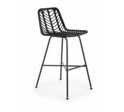 Barová stolička H97, čierna