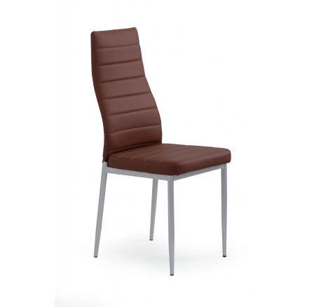 Jedálenská stolička K70, hnedá