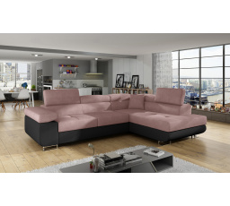 Rohová sedacia súprava ATOS, Omega 91/Soft 11, pravá