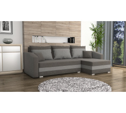 Rohová sedacia súprava Fabian UNI šedá/sv.sivá