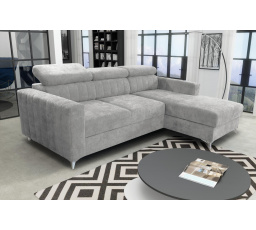 Rohová sedacia súprava Mildred Premium P sivá