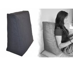 Relaxačný vankúš - tmavosivé odlesky