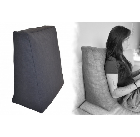 Relaxačný vankúš - tmavosivé odlesky