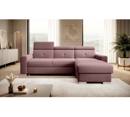 Rohová sedacia súprava FRESIA, Velvetmat 24 Pravá