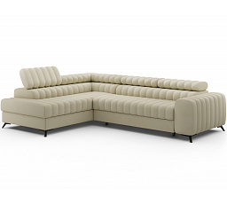 Rohová sedacia súprava KANEDO - Ľavá, Monolith 04
