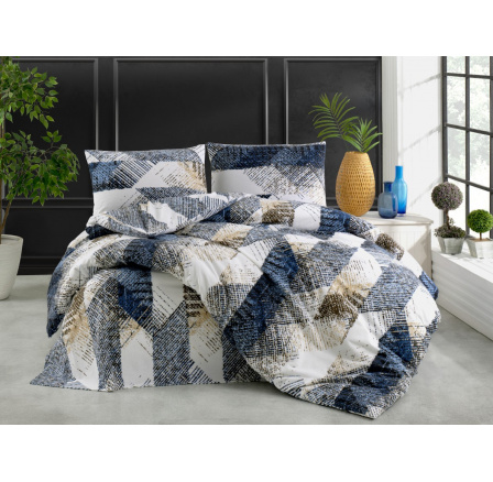 Poťah flanel Laris blue 45x60