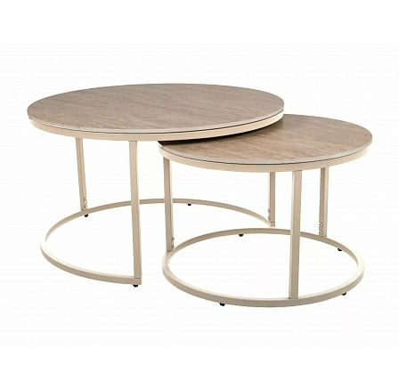 LAVICA FERRANTE K TRAVERTINE FI80 FI60/ KAŠMÍR SET LAVICA FERRANTE K TRAVERTINE FI80 FI60/ KAŠMÍR SET