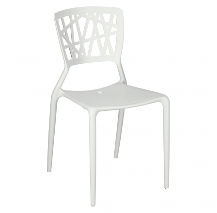 Stolička Bush biela