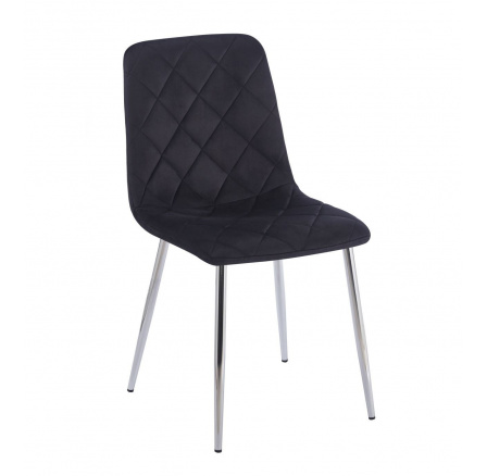 PREDPREDAJ -15% do 02.03 ! Stolička velvet - Riviera 100 čierna K6-FX (S) PREDPREDAJ -15% do 02.03 ! Stolička velvet - Riviera 100 čierna K6-FX (S)