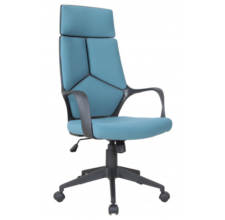 Kancelárska stolička CX-0898H, modrá / čierna