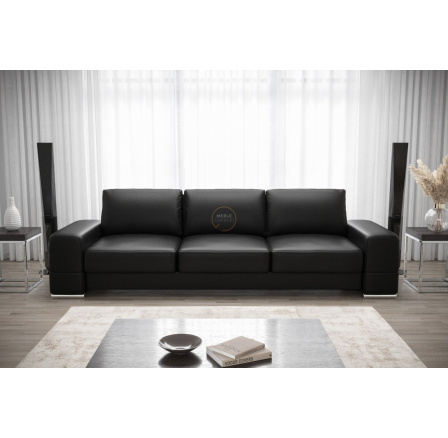 Sofa ZARA DL 270 cm - čierna eko koža