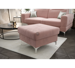 Taburet čalúnený MALIBU 70 x 70 cm - Odtiene Ružovej