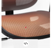 Ergonomické kancelárske herné kreslo Basic, čierno-oranžová