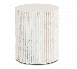 Stolík TIALL 38 cm Krém/Béžový Moderný