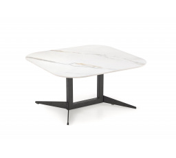 Konferenčný stolík BORNA, efekt bieleho mramoru