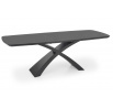 Jedálenský stôl SILVESTRO, tmavosivý