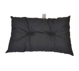 Sedák obdĺžnik tmavo sivý melír