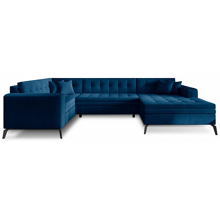 Sedacia súprava v tvare U MONTEZ, Nube 40 Pravá