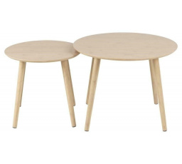 Sada 2 stolíkov Roslin