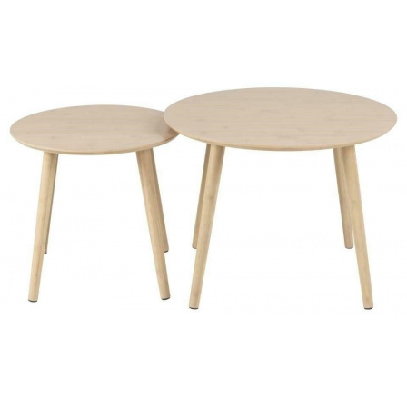 Sada 2 stolíkov Roslin