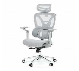 Kancelářská židle, synchronní mechanismus, šedá síťovina, KA-B2363 GREY