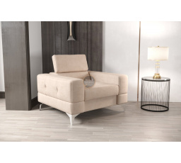 Kreslo TOSCANIA 100 cm - béžová