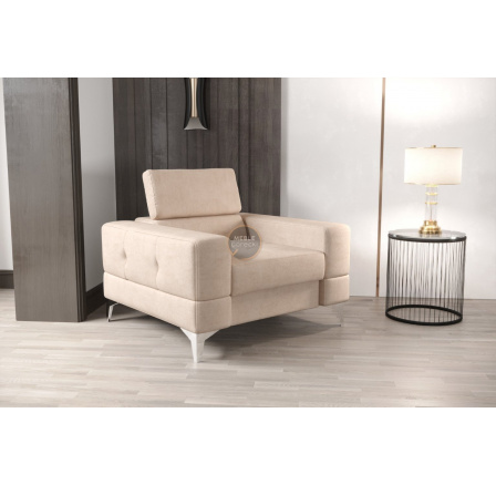 Kreslo TOSCANIA 100 cm - béžová