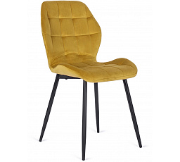 Stolička LUCKY Horčicová Zamatová