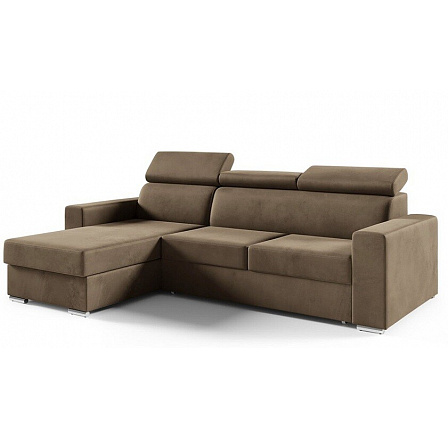 Rohová sedacia súprava ADELKA Ľavá, Monolith 09