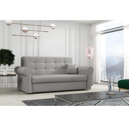 Pohovka Vivian Silver III svetlo sivá