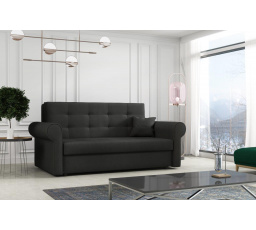 Pohovka Vivian Silver III čierna