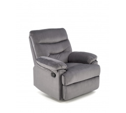 Polohovacie kreslo DRAGER, Sivá