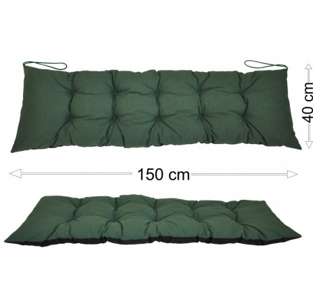 Podsedák 150x40 tmavo zelený melír Podsedák 150x40 tmavo zelený melír