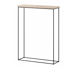 Konzola Sili Čierna+Sonoma