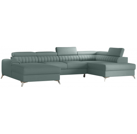 Sedacia súprava v tvare U LACANTE, Savoi 100 Pravá