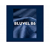 Kreslo CASTELLO 1 Velvet, modrá Bluvel 86/wenge