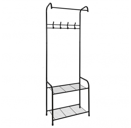 Stojan/ vešiak do predsiene čierny