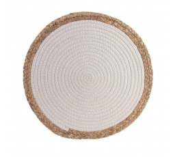 Podložka pod tanier Seagrass biela 38 cm