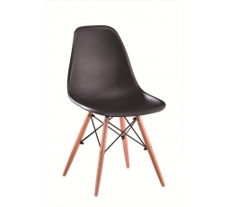 Stolička PC-015, čierna  