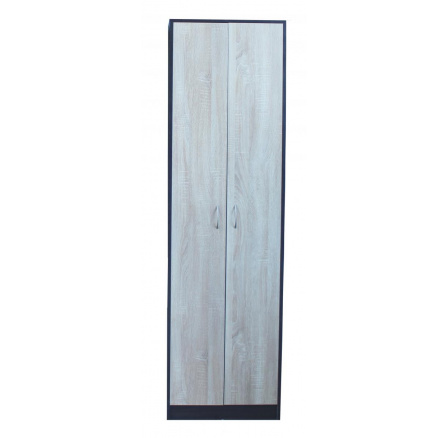 Šatníková skriňa Jaspis III tmavý orech/sonoma