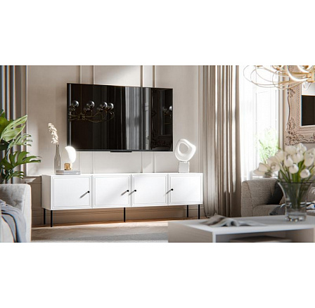 PALAZZO BIS TV skrinka 200 (4D) biela (1 ks)=2 str. ) PALAZZO BIS TV skrinka 200 (4D) biela (1 ks)=2 str. )