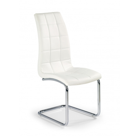 Jedálenská stolička K147, biela