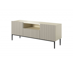 TV komoda Nicole, kašmír / čierne nohy