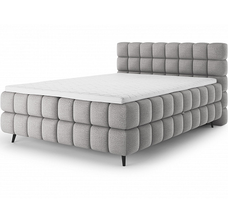 Čalúnená posteľ - boxspring SABENO 160x200, Royal 04 Čalúnená posteľ - boxspring SABENO 160x200, Royal 04
