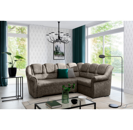 Rohová sedacia súprava LORD II, Dora 22, Pravá